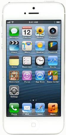 Смартфон Apple iPhone 5 32Gb White & Silver - Мытищи