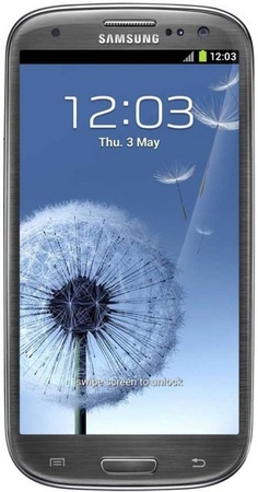 Смартфон Samsung Galaxy S3 GT-I9300 16Gb Titanium grey - Мытищи